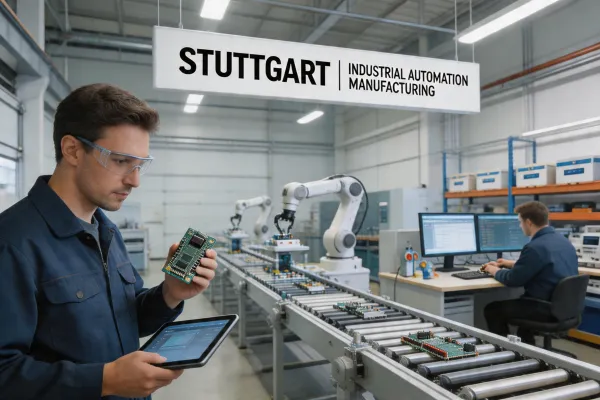 LogiCore manufacturing facility in Stuttgart